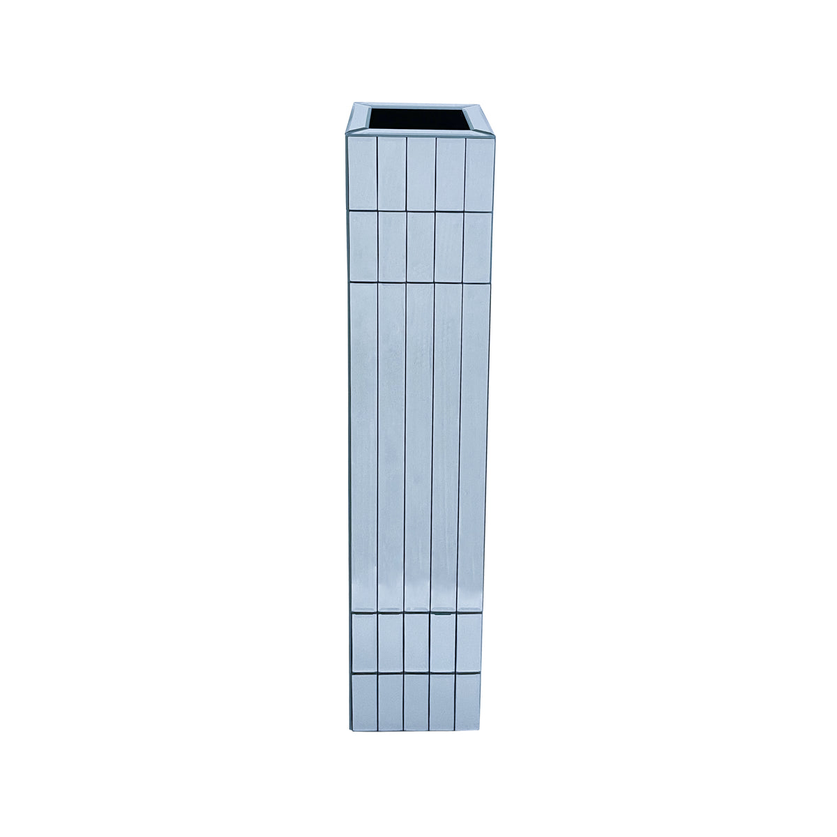 Tall Floor Vase 29.92" Mirrored Floor Vase for Home Decor
