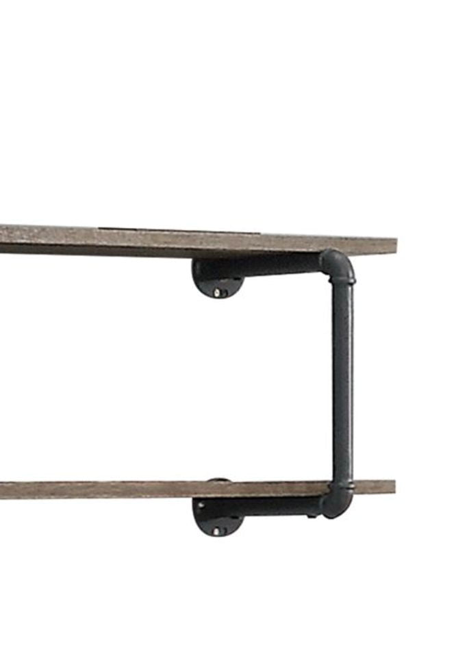 Brantley - Antique Wall Rack - Oak - Best Buy Furniture