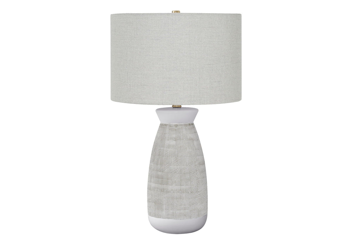 Lighting, Table Lamp, Ceramic, Contemporary - Gray - Best Buy Furniture