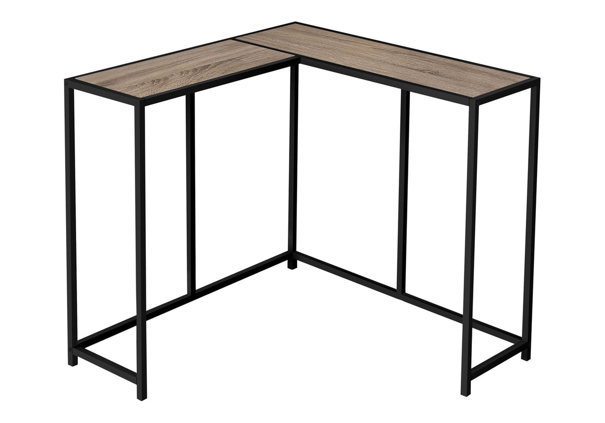 Corner Accent Console Table For Entryway, Unique L-Shaped Design - Best Buy Furniture
