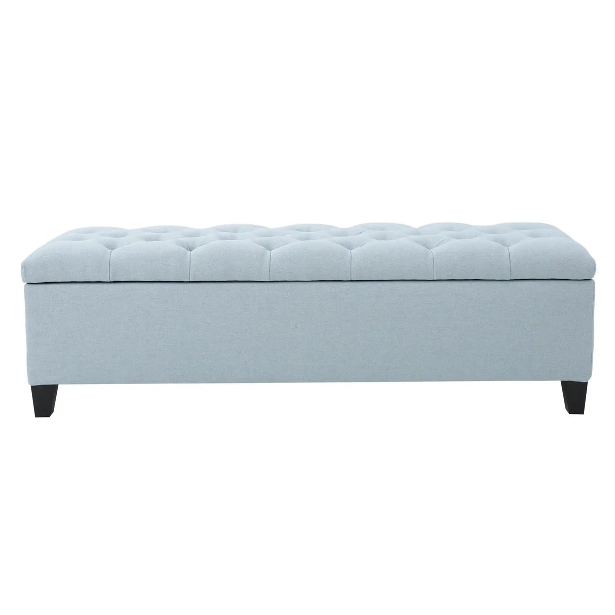 Glouster - Contemporary Storage Ottoman With Button Tufted Design - Best Buy Furniture