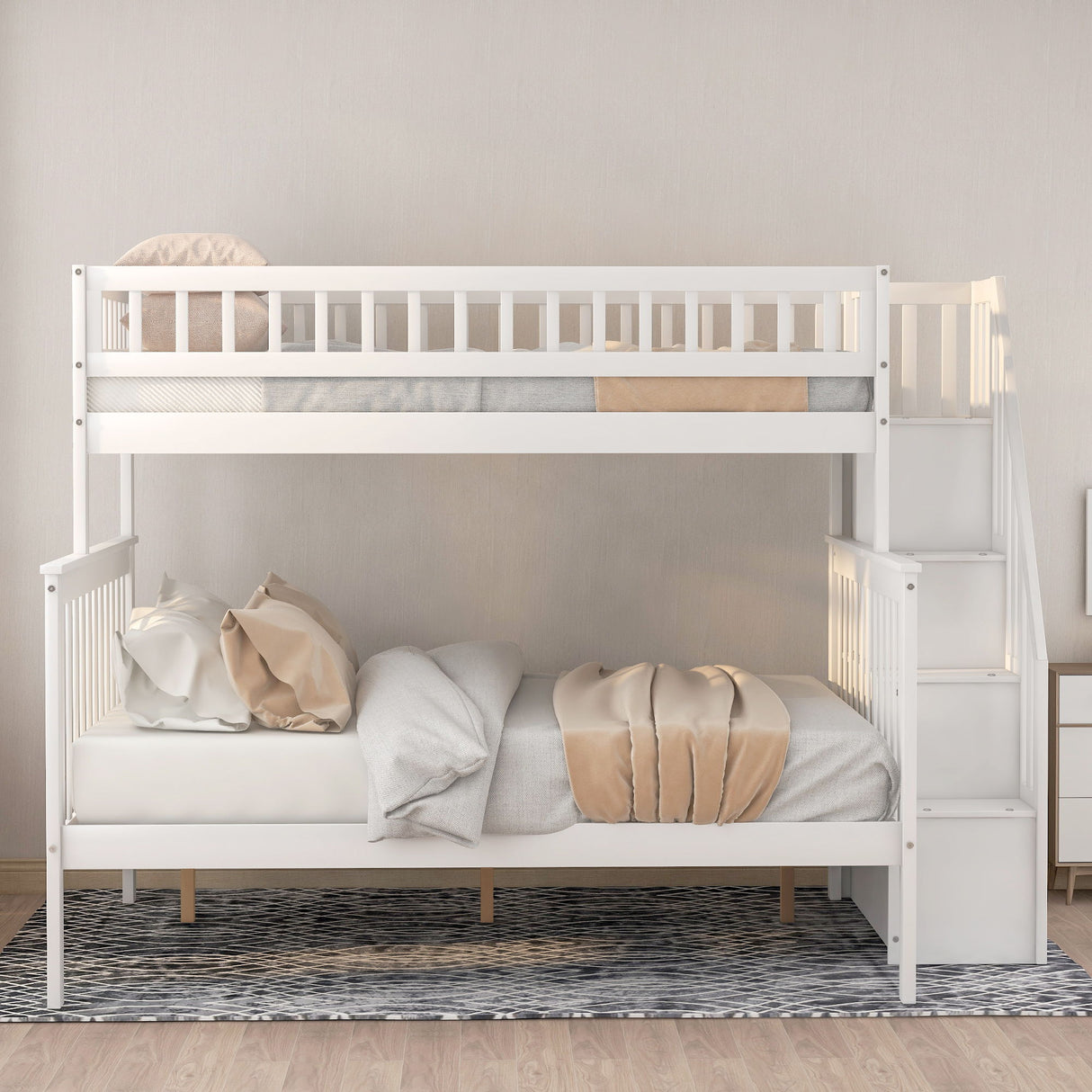 Bunk Bed With Staircase