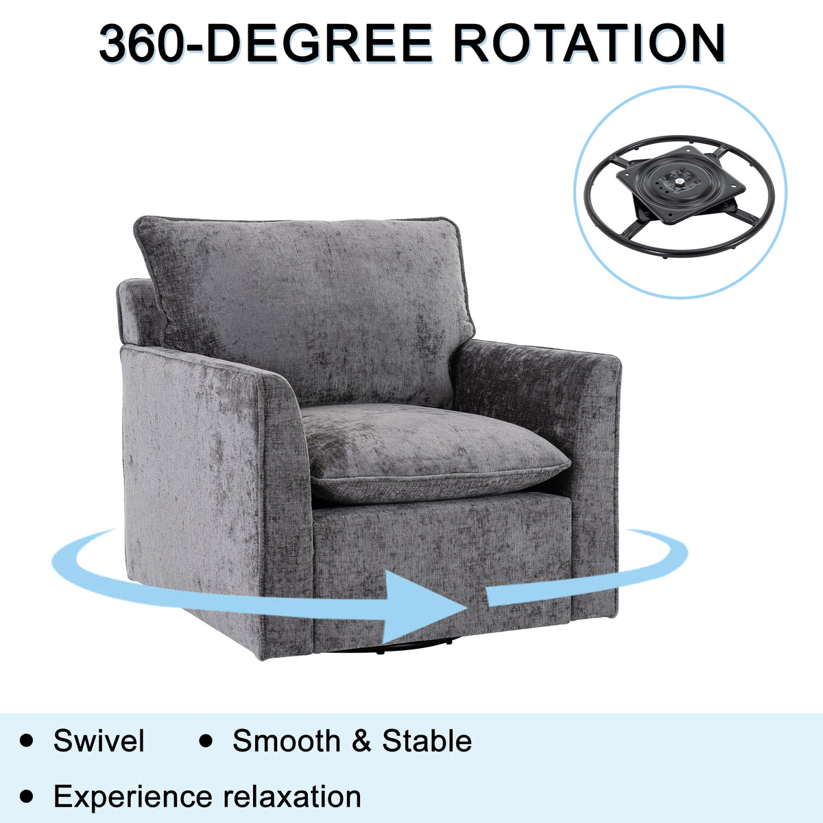 360° Swivel Accent Chair