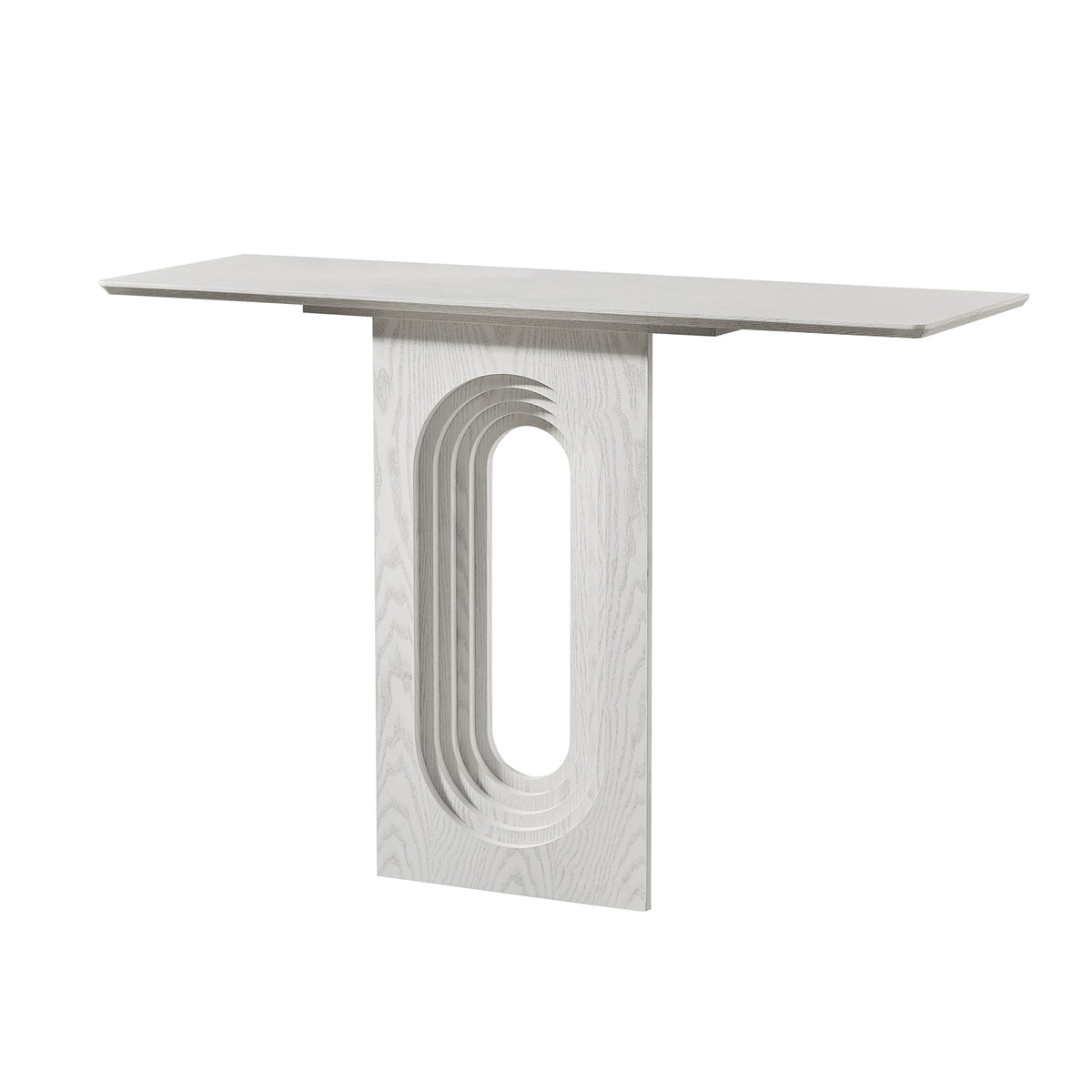 47.24 Inch Entryway Table with Unique Loopback Design