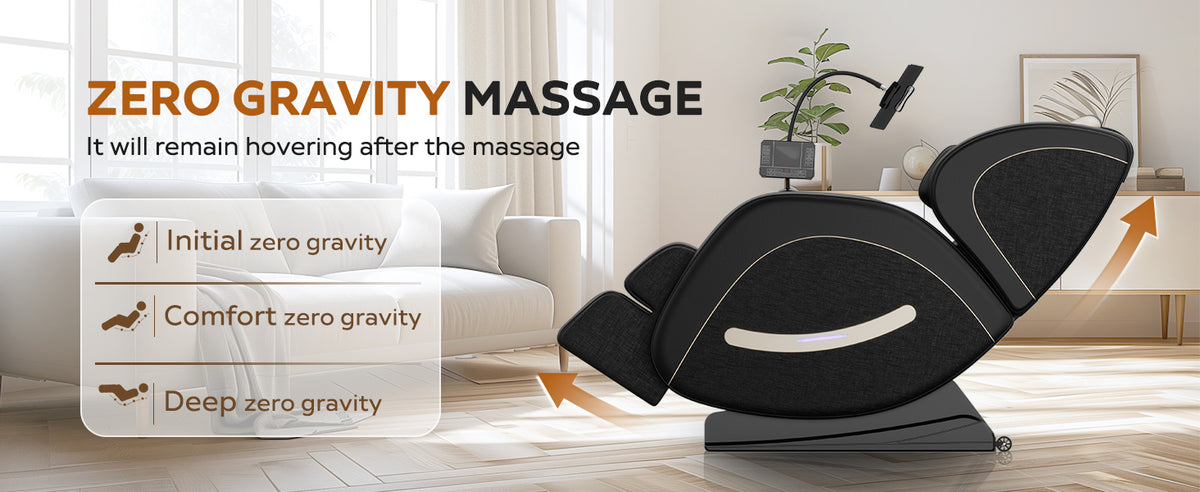 Massage Chair Recliner with Zero Gravity and Full Body Air Pressure