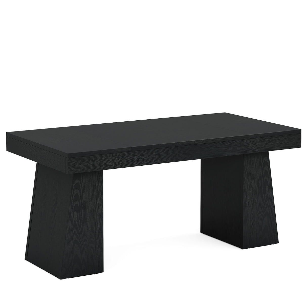 Executive Desk, Workstation With Double Trapezoid Base