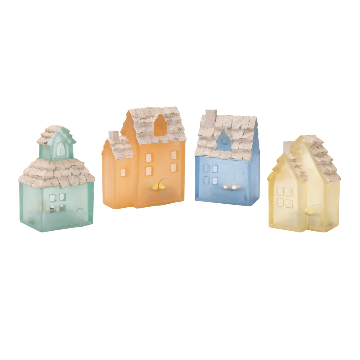 Beach-glass-house-decor-(set-of-4)-Decorative-Objects