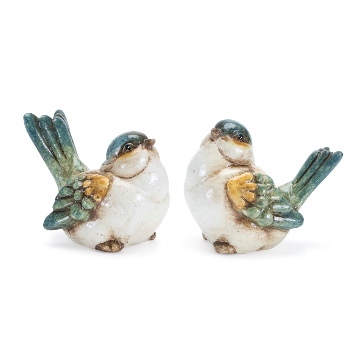 Terra-cotta-bird-figurine-(set-of-6)-Figurines