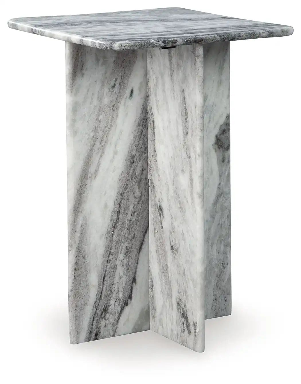 Keithwell - Square Accent Table - Gray - Best Buy Furniture
