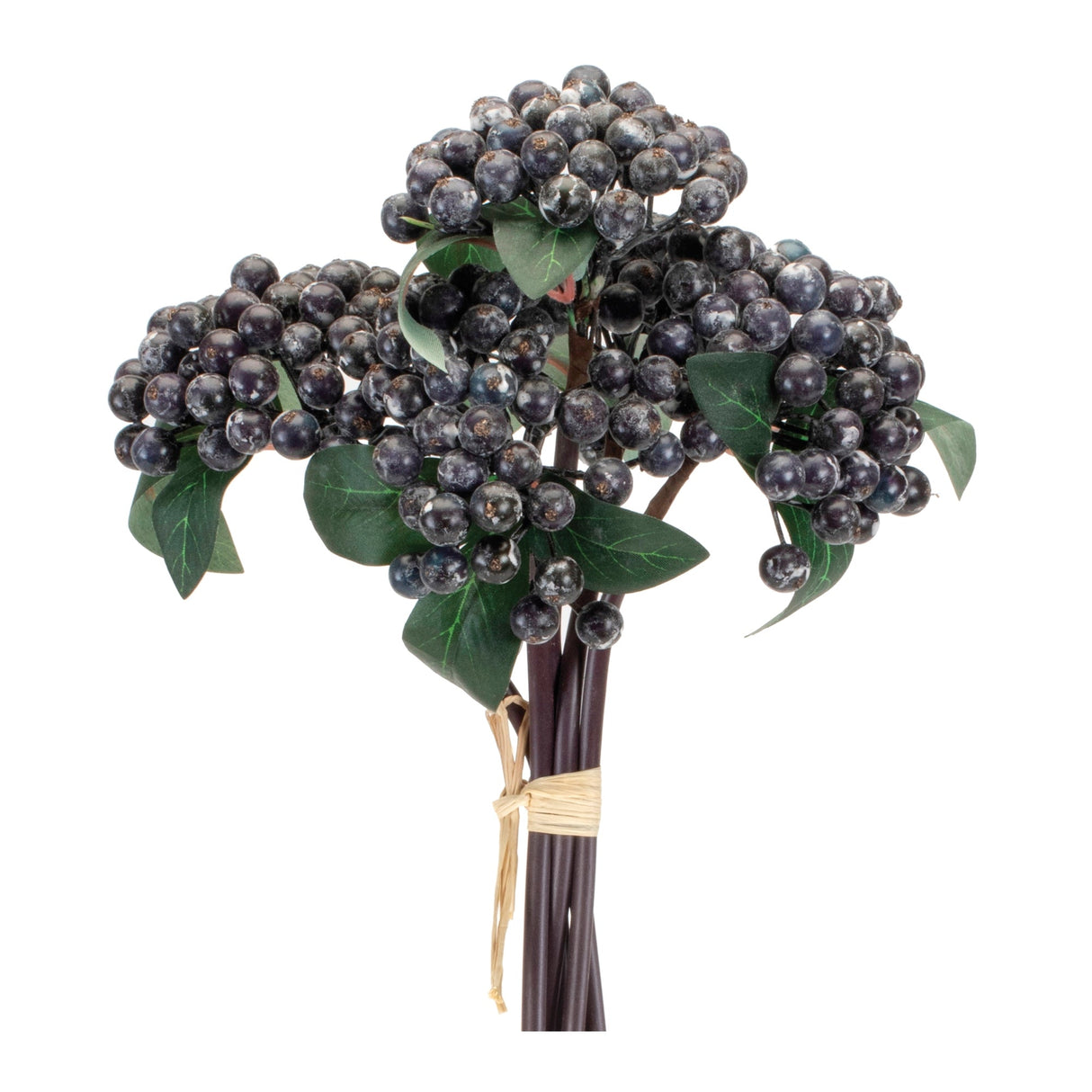 Blue-Berry-Bundle-(Set-of-2)-Artificial-Flowering-Plants