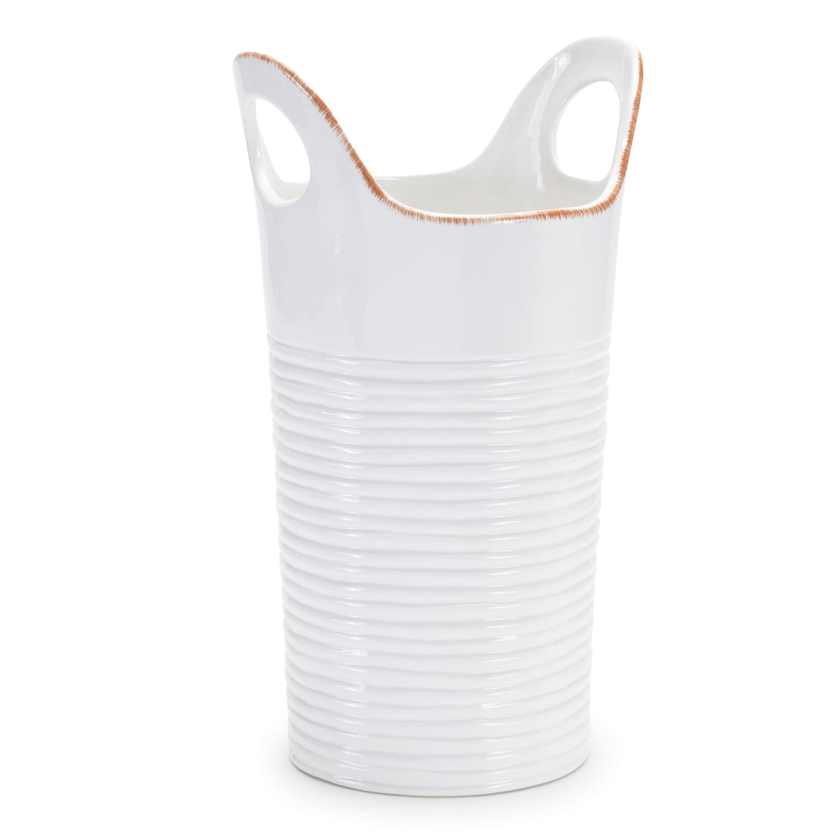 Ceramic-Bucket-Vase-(Set-of-2)-Vases