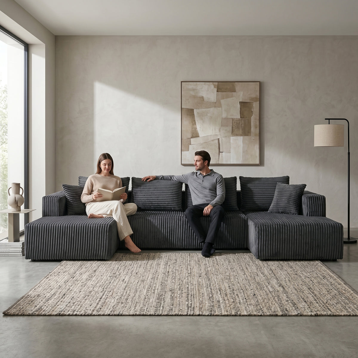 132.1 Inch Modular Sectional Sofa