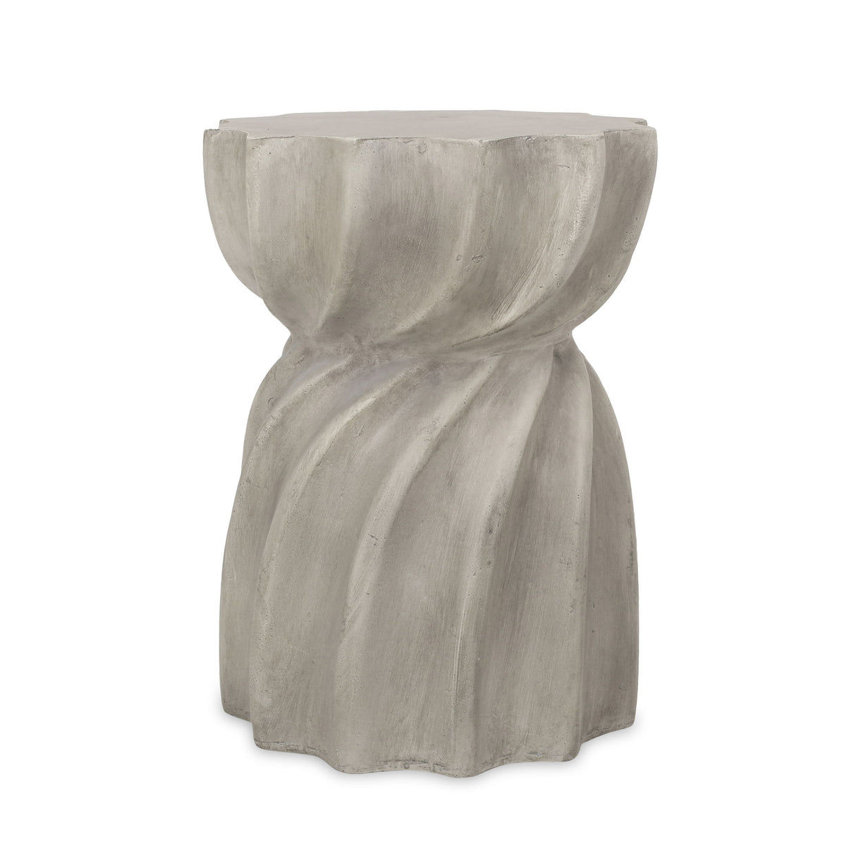 Modern Canis Side Table Outdoor Use - Gray