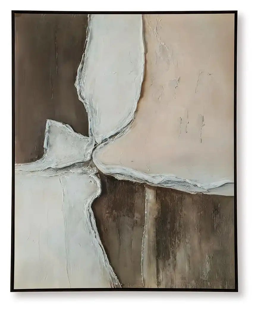 Junward - Wall Art - Brown / Tan / White - Best Buy Furniture
