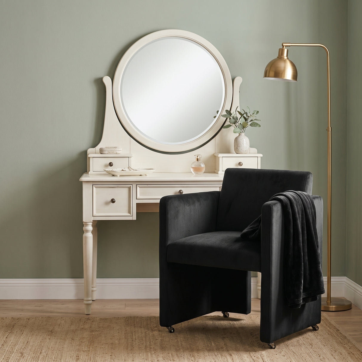 Modern Barrel Dining Chair