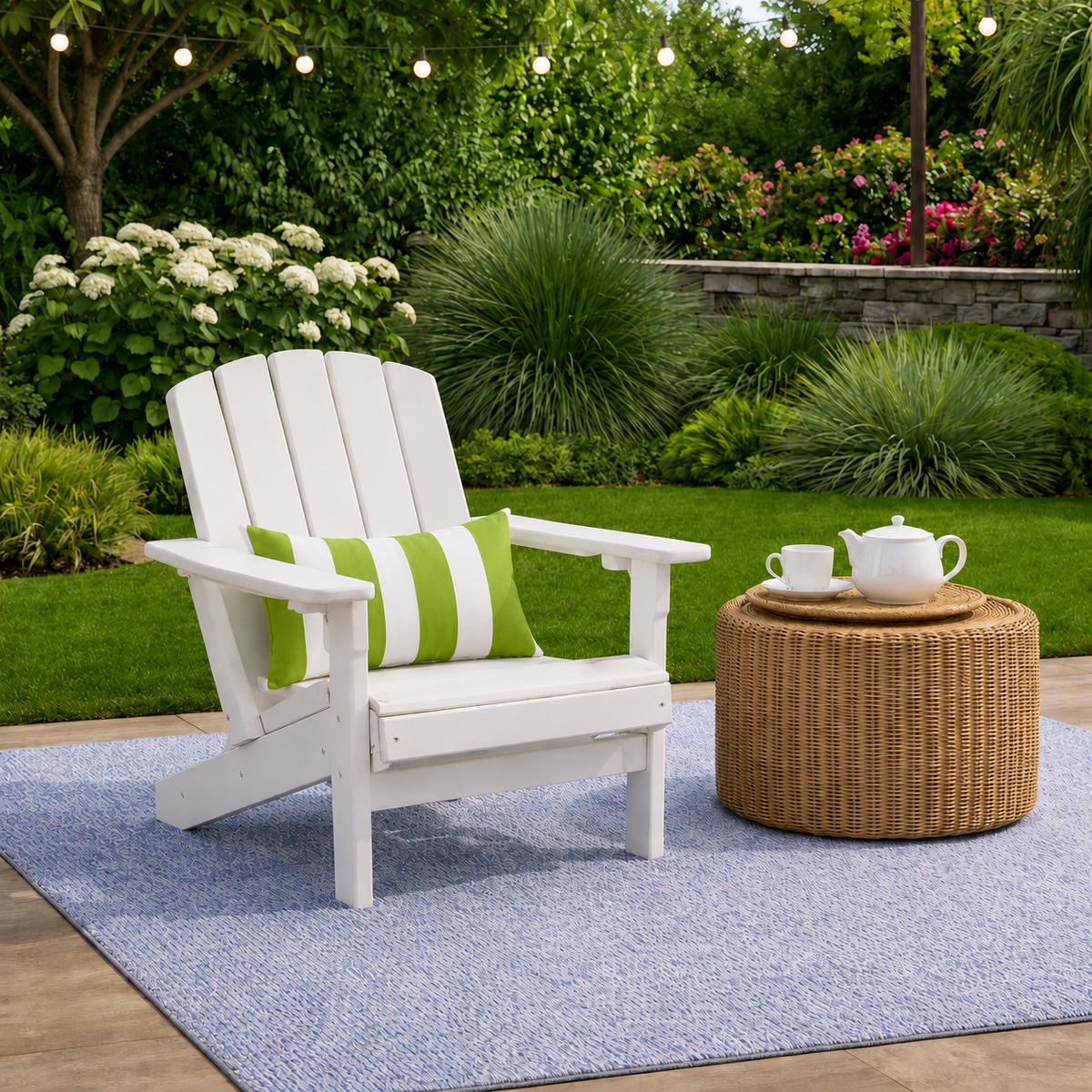 4 Pack Outdoor Lumbar Pillow Covers - 12x20 Inch