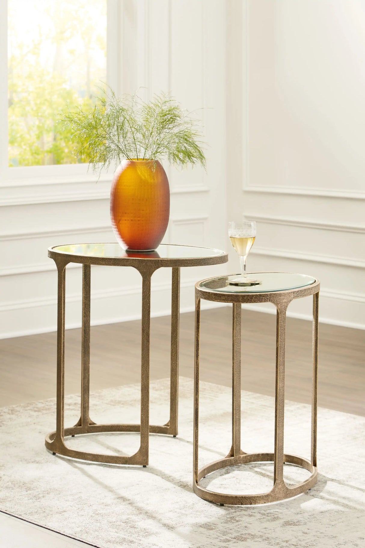 Irmaleigh - Accent Table Set (Set of 2) - Antique Black - Best Buy Furniture