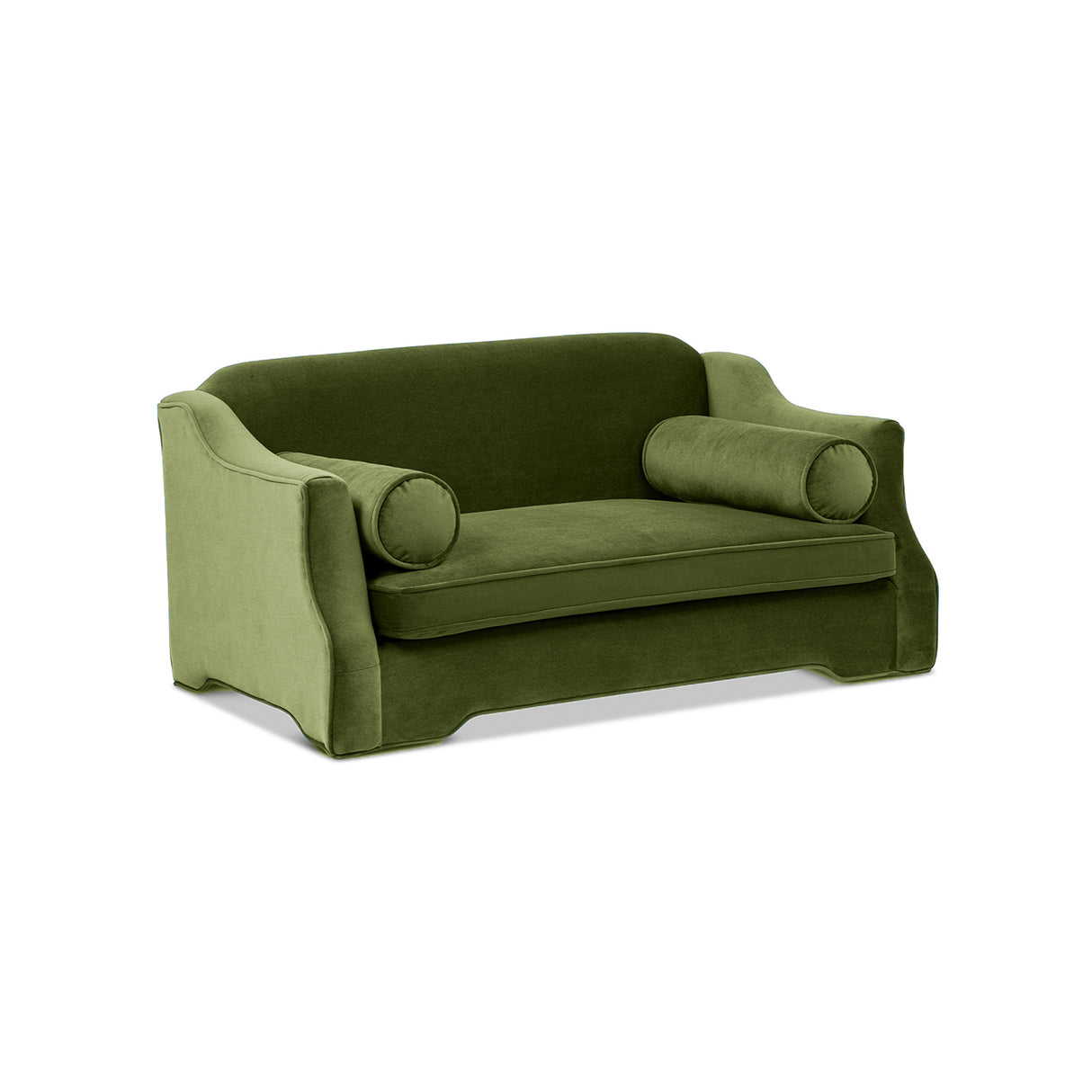 Paloma 35.5" Dog Sofa Bed - Medium in Olive