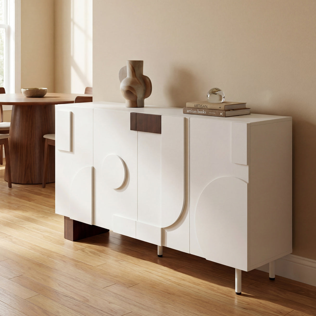 Modern White Sideboard