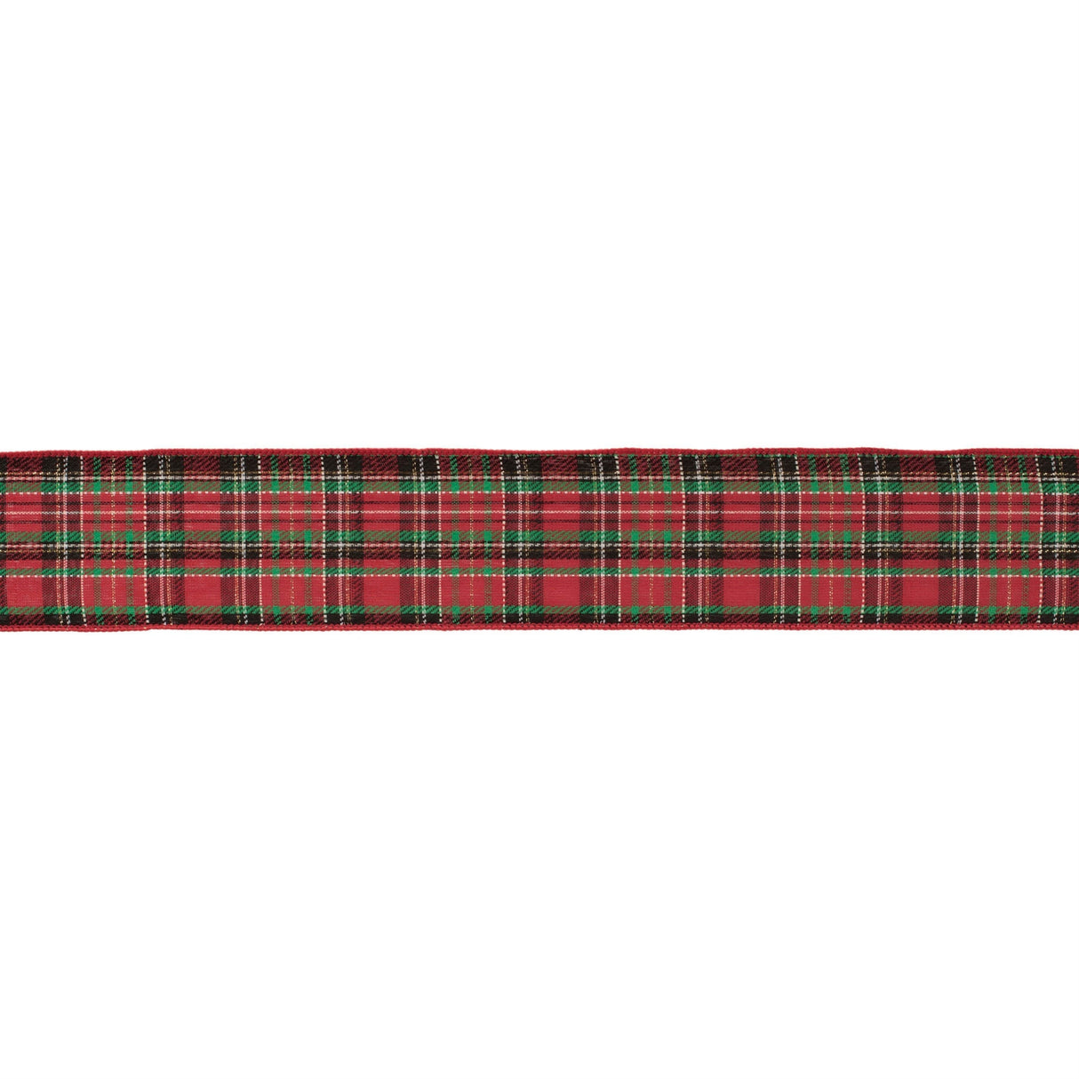 Tartan-plaid-wired-ribbon-(set-of-2)-Ribbons-&-Trim