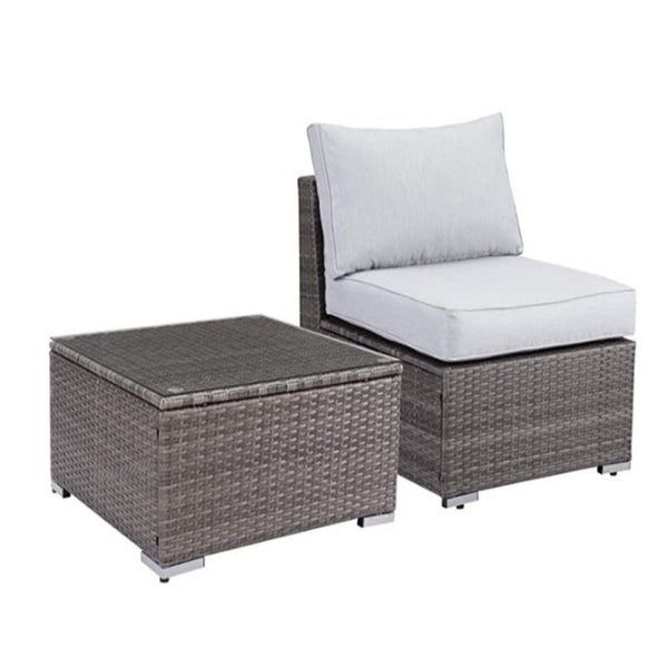 Modern Patio Set With Coffee Table