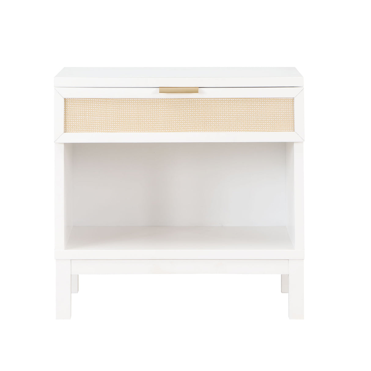Blake - 1 Drawer Nightstand - White