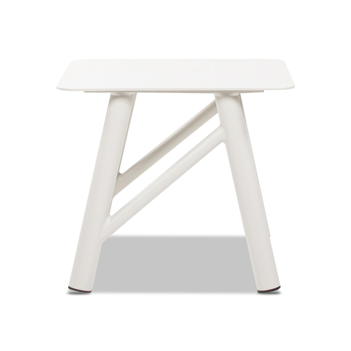 Atlas 19.5" Square Outdoor Patio Side Table Light