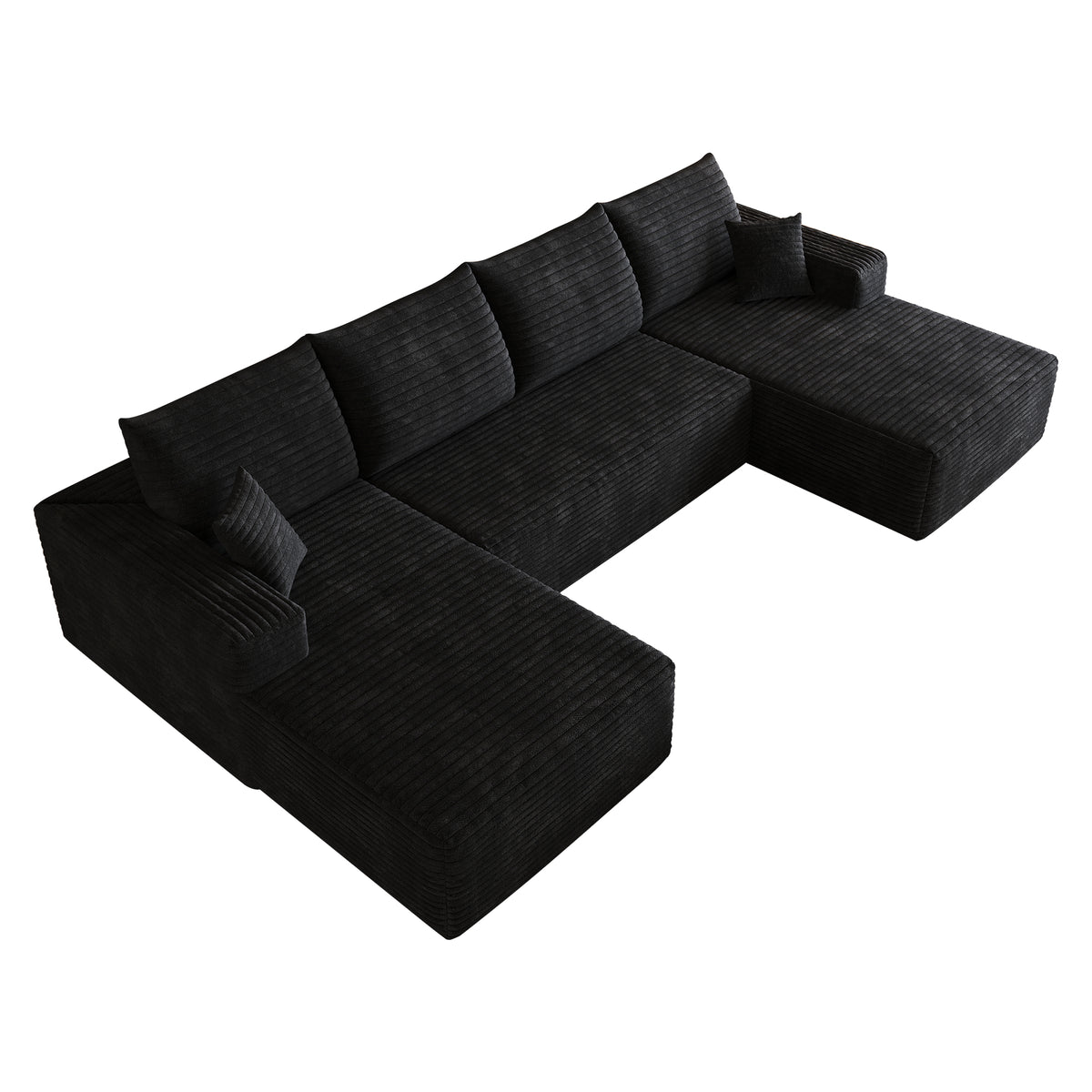 134" Cloud Sectional Sofa