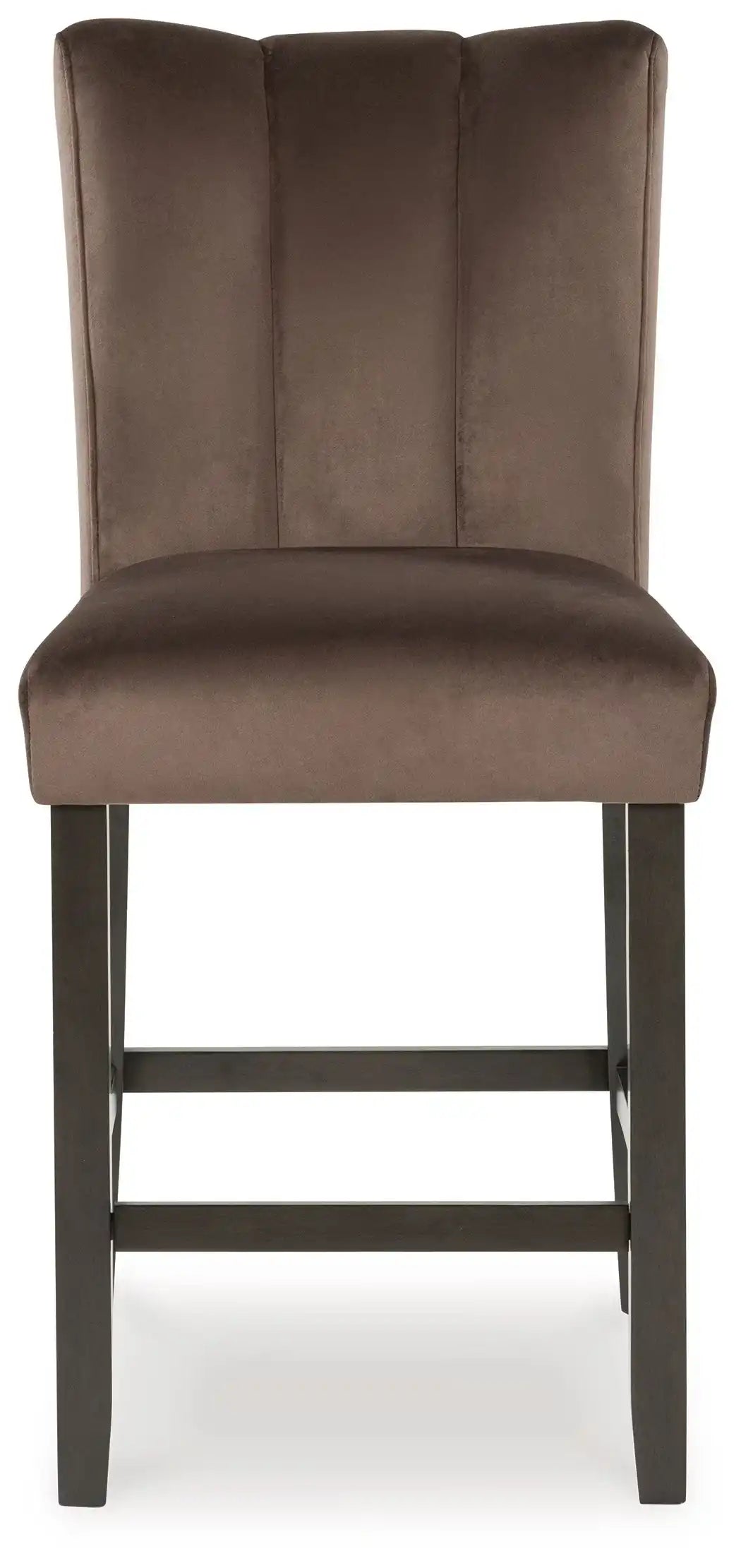 Jeshina - Upholstered Barstool (Set of 2) - Mocha - Best Buy Furniture