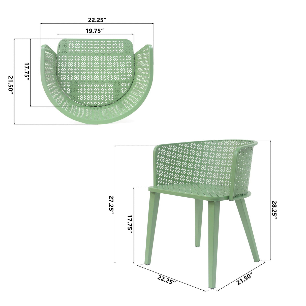 Milan - Outdoor Dining Chair (Set of 2) - Best Buy Furniture