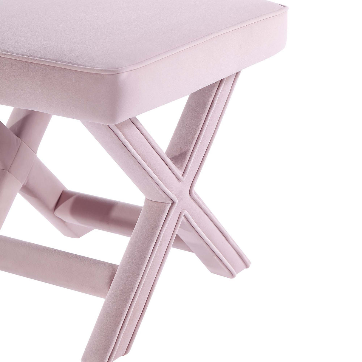 Abigail - Accent Bench With Piped Cushion