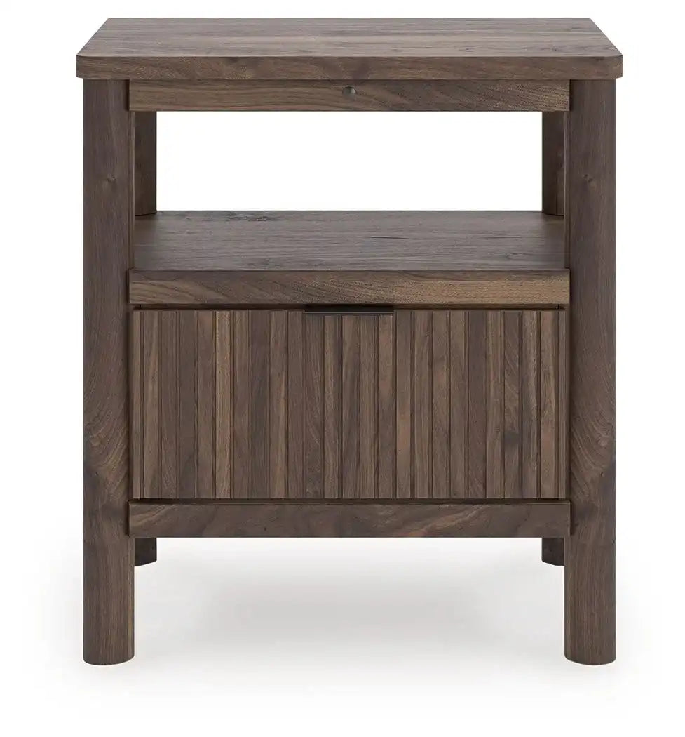 Pamytta - One Drawer Night Stand - Brown - Best Buy Furniture