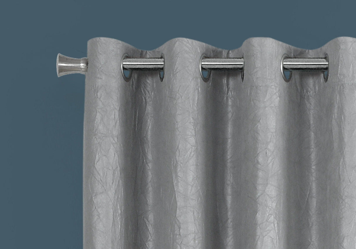 2 Pieces Set, Curtain Panel, Room Darkening, Grommet - Best Buy Furniture