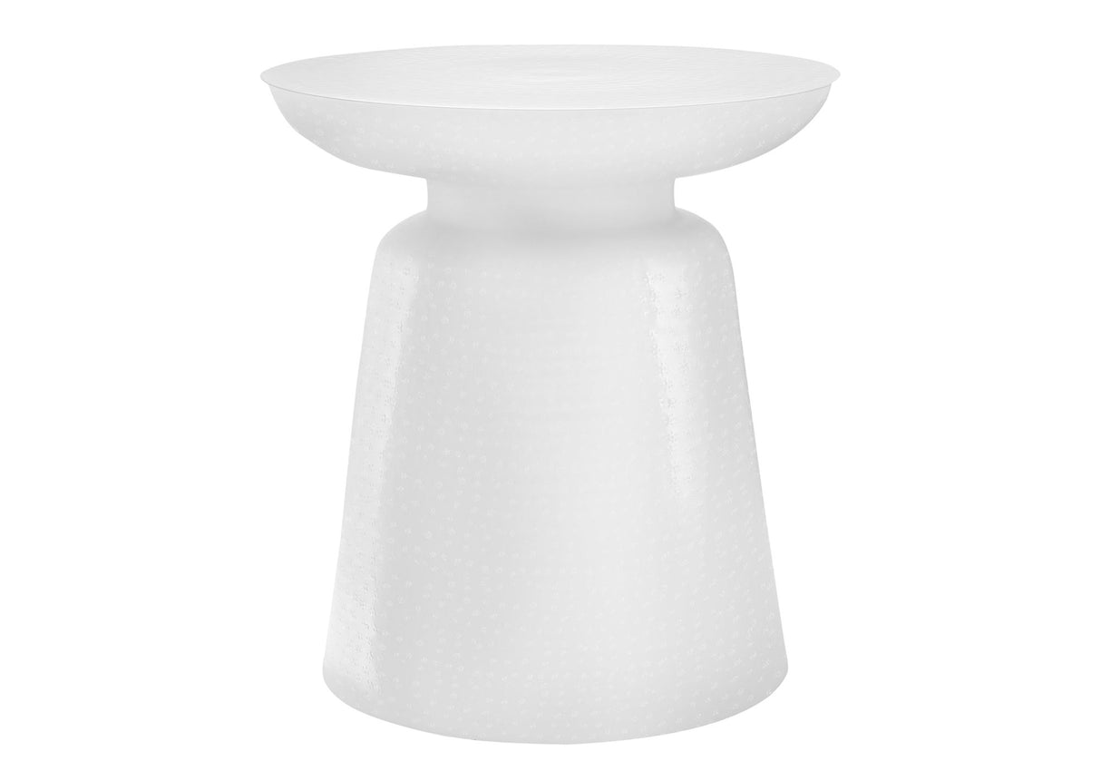 Drum Accent Side Table, Hammered Texture - Best Buy Furniture