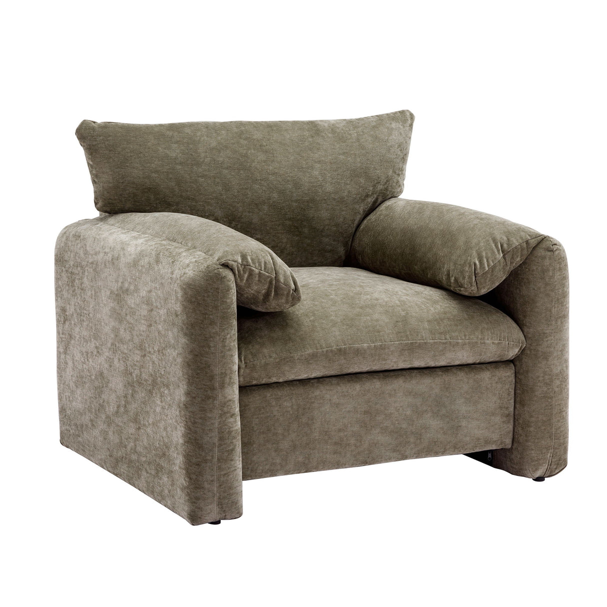 Oversized Accent Single Sofa Lounge Chair - Matcha Green