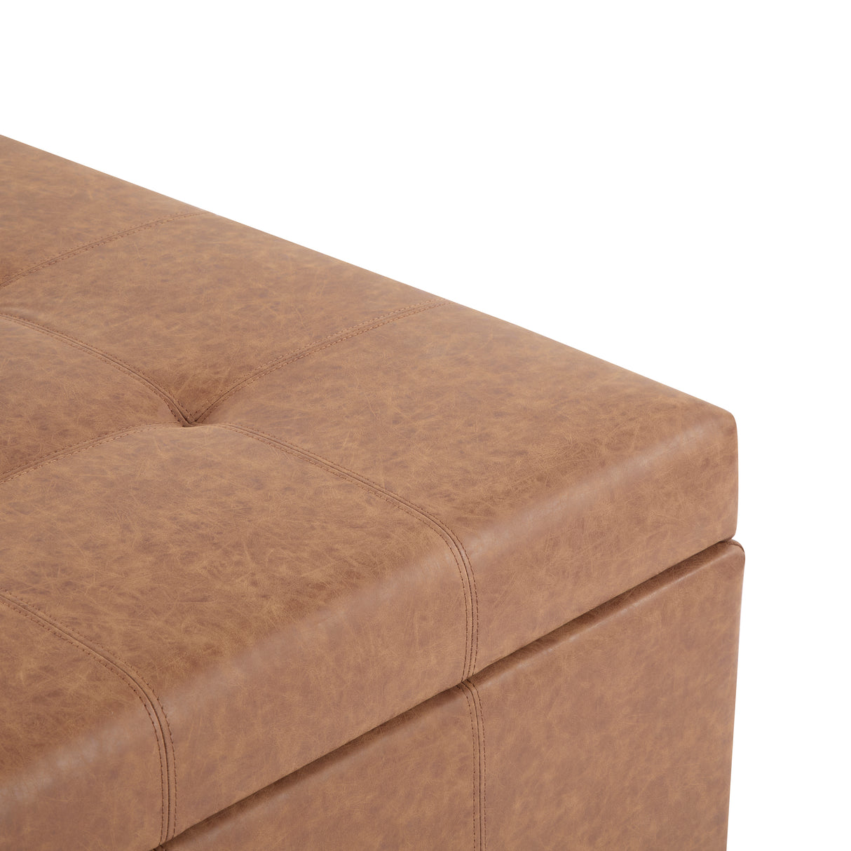 35" Square Storage Ottoman