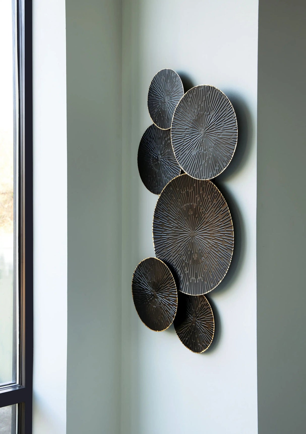 Rhetlen - Wall Decor - Black / Gold Finish - Best Buy Furniture