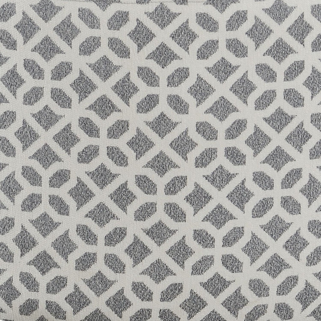 Round Ottoman - Gray