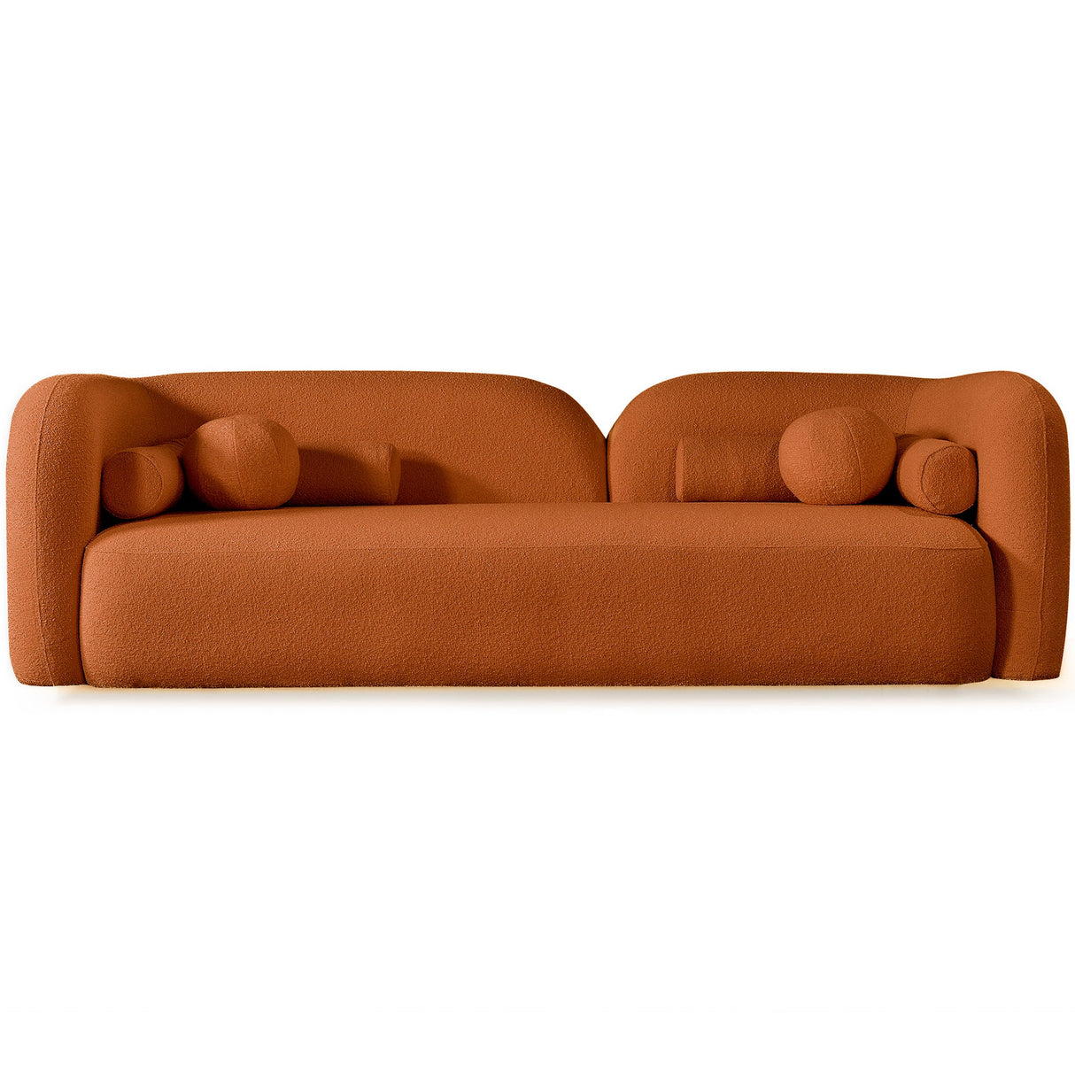 Donna Japandi Style Boucle Sofa