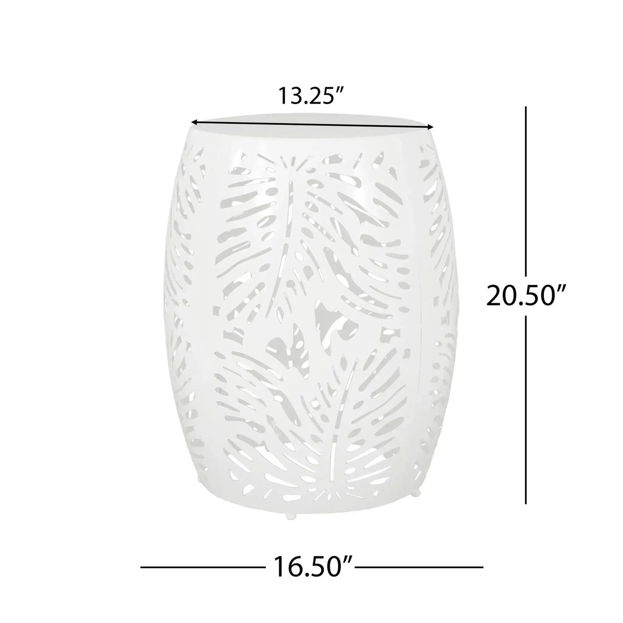 Modern Design Metal End Table, Large - Best Buy Furniture