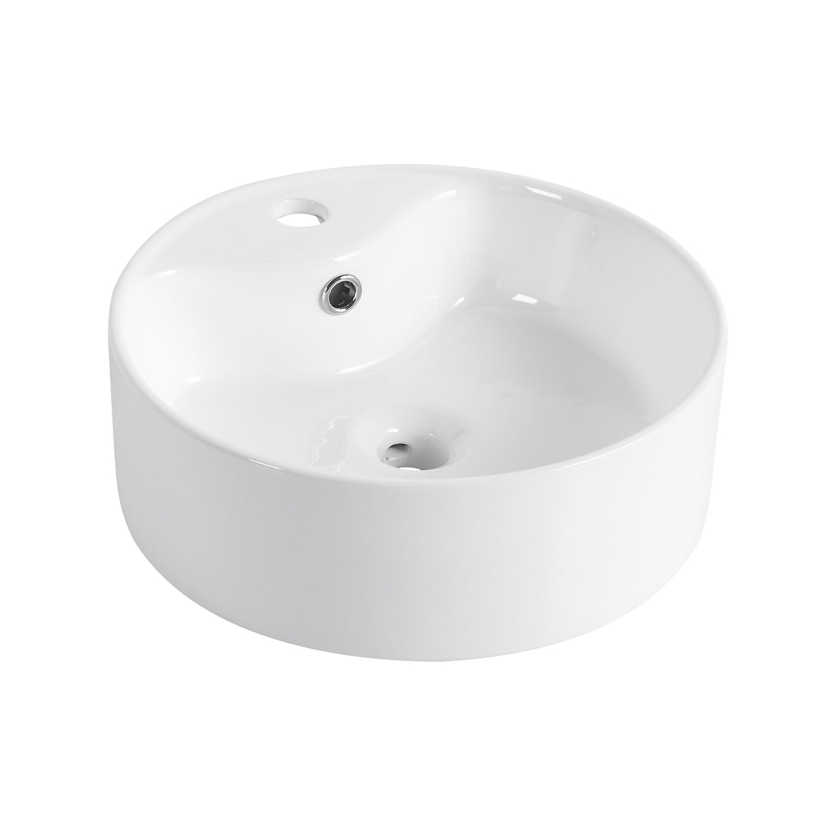 Ceramic Rotundity Above Counter