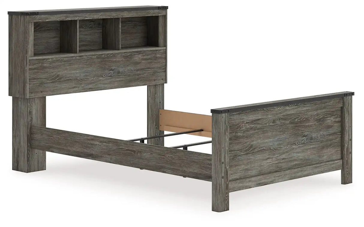 Frandern - Bookcase Panel Bed - Best Buy Furniture