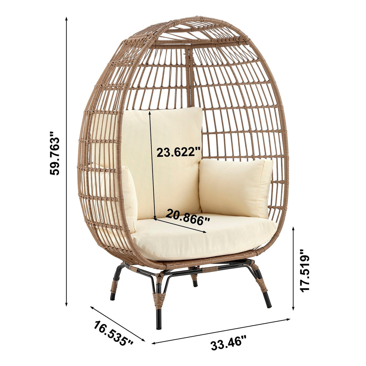 Spezia - Freestanding Egg Chair