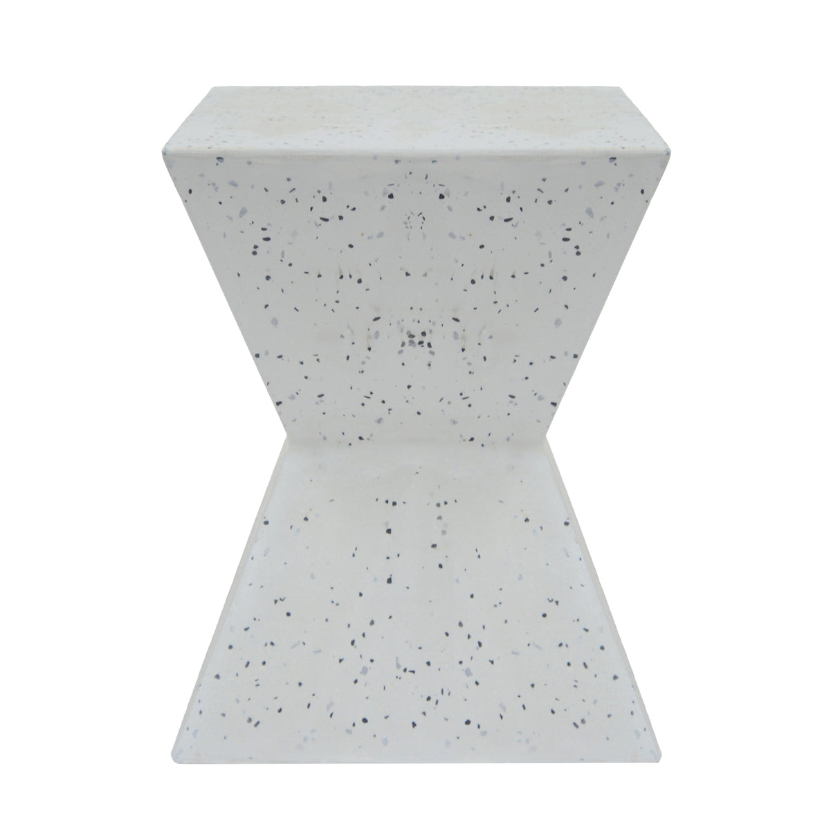 14.75" Lightweight Concrete Outdoor Accent Table
