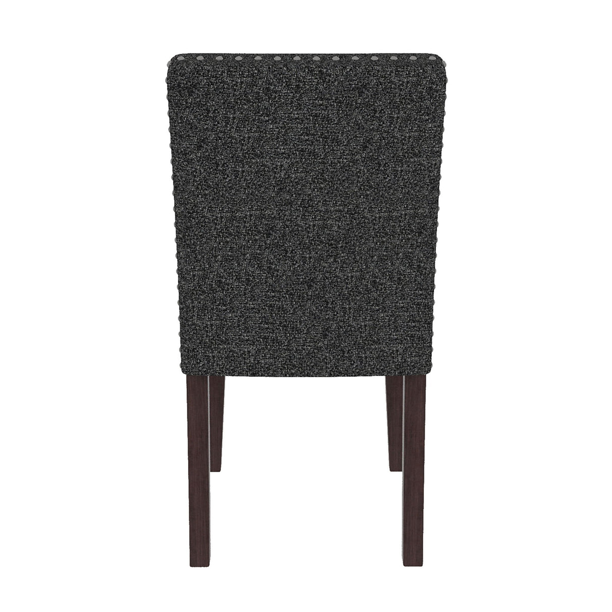 Upholstered Dining Chair With High Back Design (Set of 2)