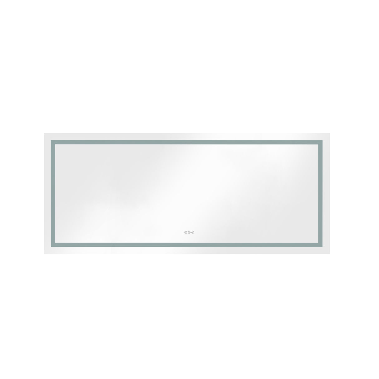 72" LED Bathroom Mirror with Front and Backlight