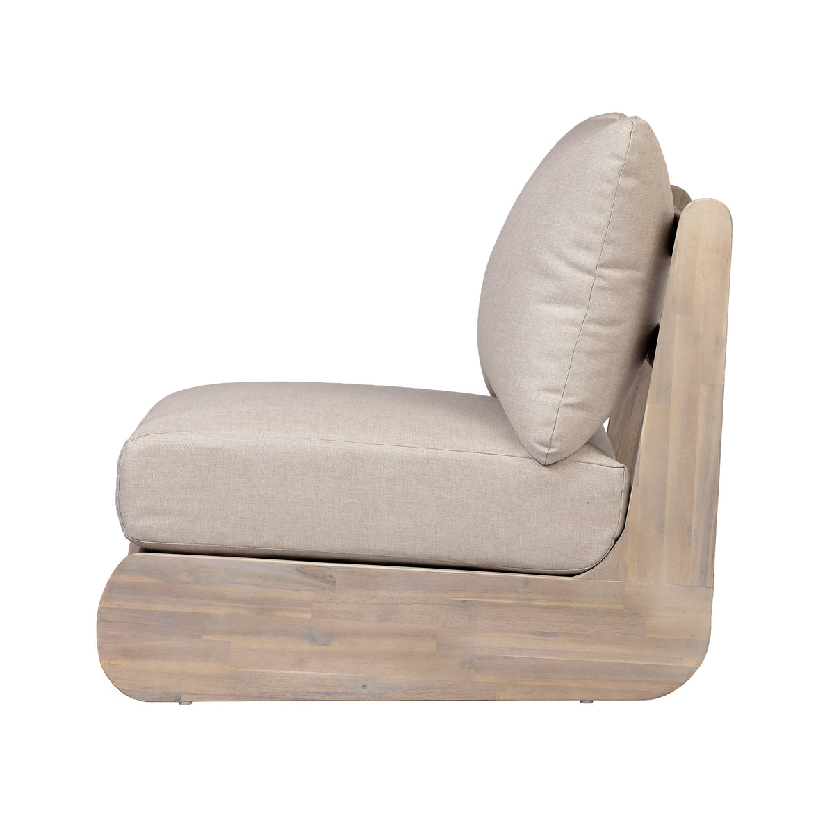 Lazy Acacia Patio Club Chair Set of 2