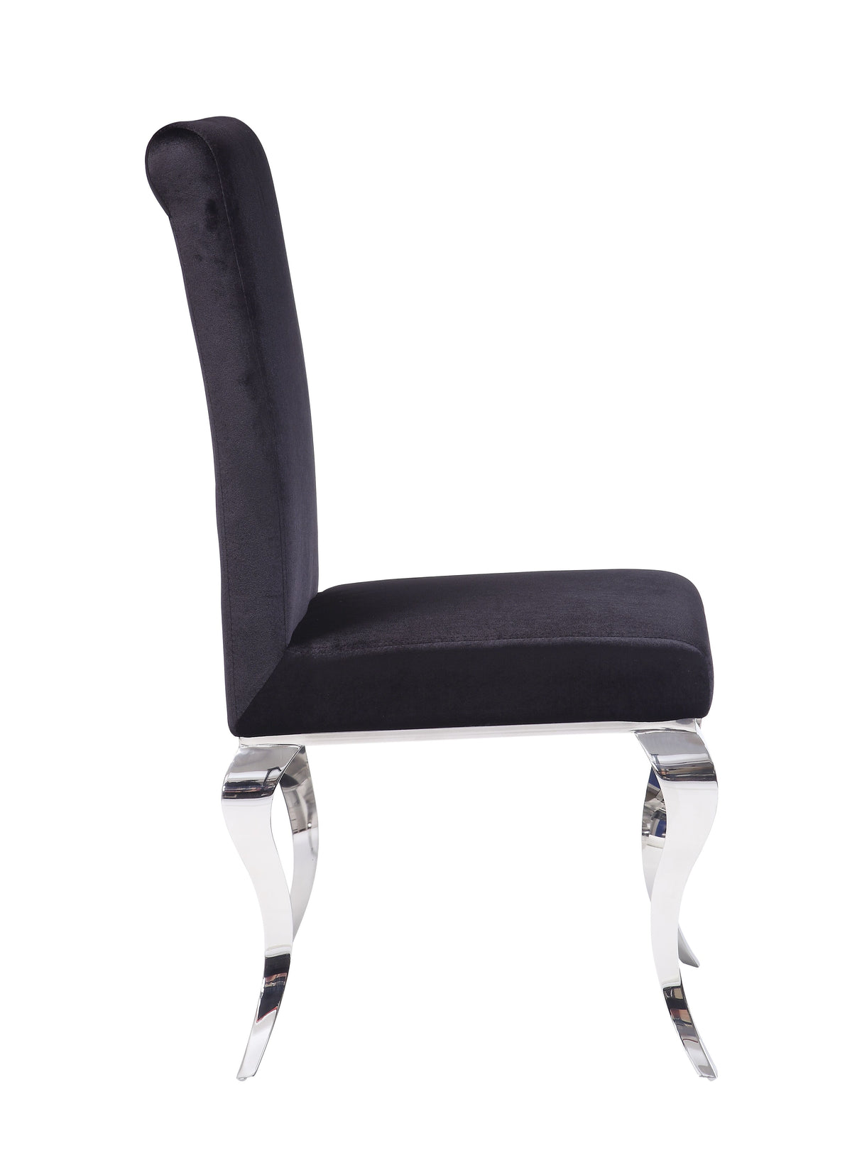 Fabiola Upholstered Stainless Steel Dining Chair