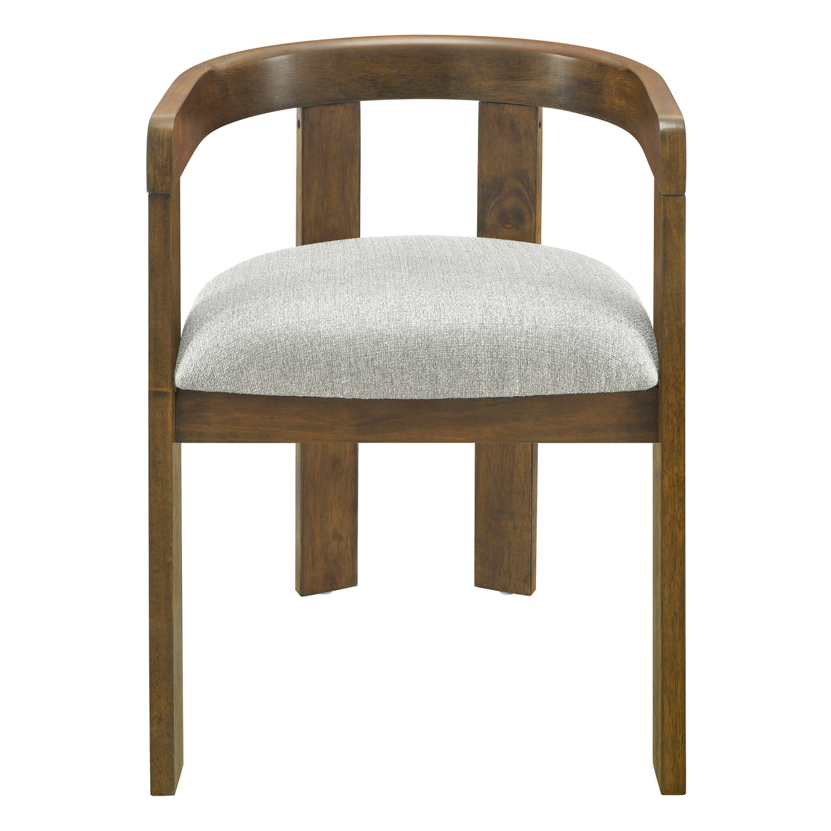 Modern Barrel Dining Chairs (Set of 2)