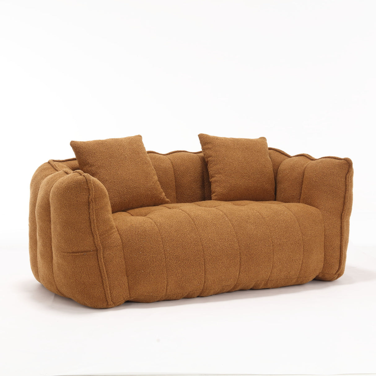 Cozy Beanbag Chair With High Resilience Foam Core For 2